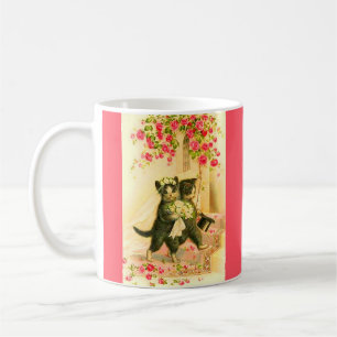 Jungvermählte Kaffeetasse