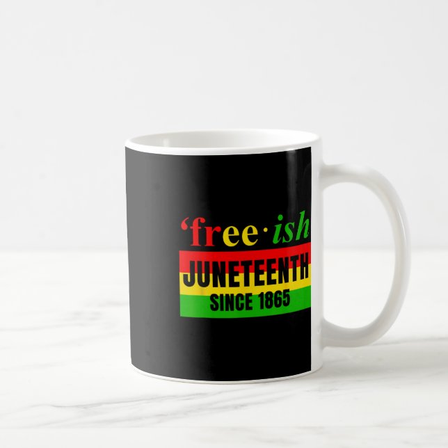 Juni 1865 Schwarzgeschichte Afrika Amerika Kaffeetasse (Rechts)