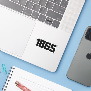 Juni 1865 Vinyl Sticker