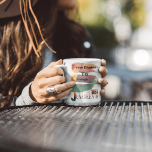 Juni 1865 von Ketten zu ändern Zweifarbige Tasse