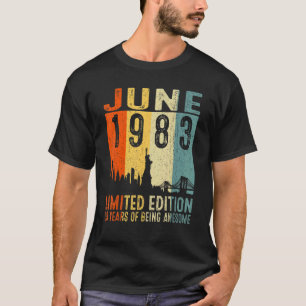 Juni 1983 39. Geburtstag 39. Geburtstag 1983 T-Shirt