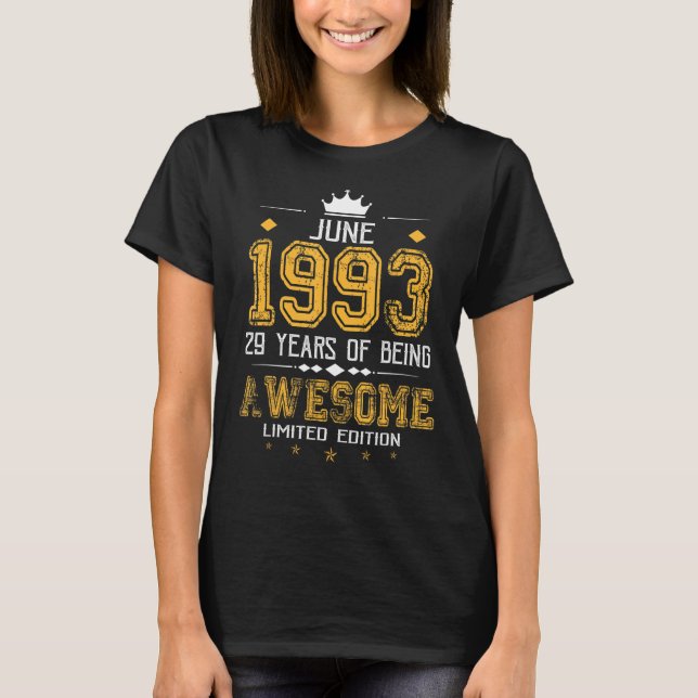 Juni 1993 29 Jahre Phantastisch T-Shirt (Vorderseite)