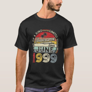 Juni 1999 Limited Edition Outfit Retro 22nd Bday G T-Shirt