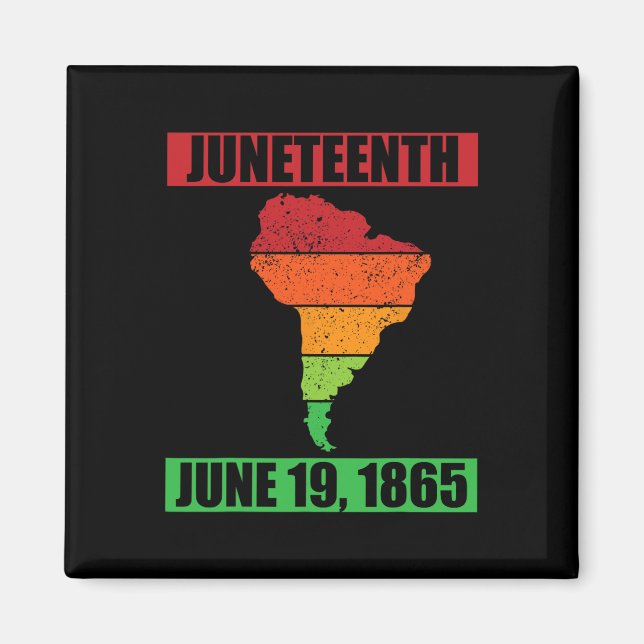 Juni 19 1865 - 19 Juni Magnet (Vorne)