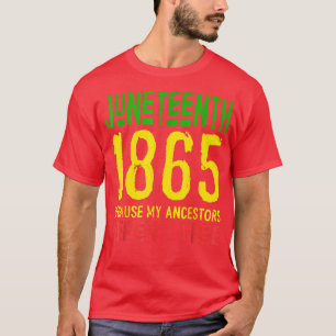 Juni 19. Juni 1865 Freiheitstag  T-Shirt
