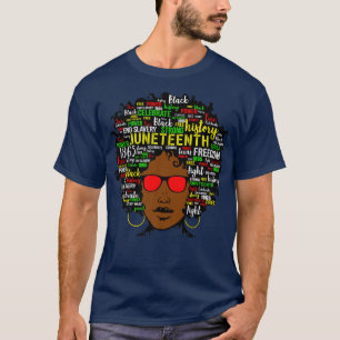 Juni 19. Unabhängigkeit D T-Shirt