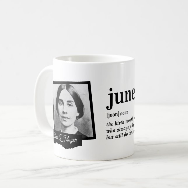 Juni Definition Kaffeetasse (Vorderseite Links)