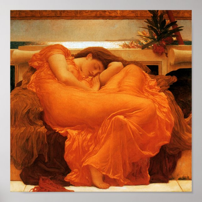 Juni Frederic Leighton Fine Art Art Poster (Vorne)