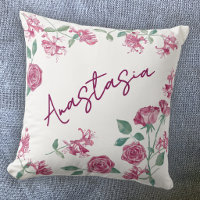 Juni-Geburtsmonat Geißblatt-Rose Personalisiert
