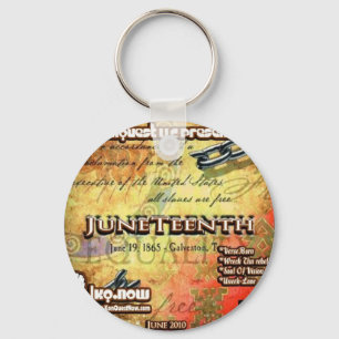 Juni - JuneTeenth Schlüsselanhänger