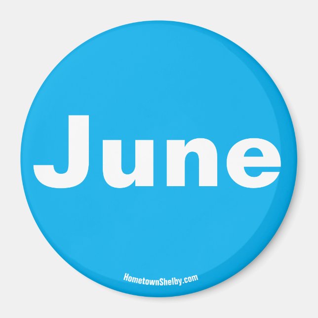 Juni-Magnet Magnet (Vorne)