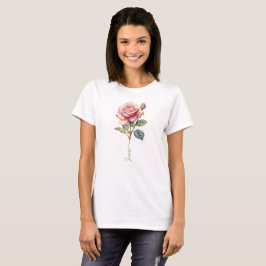 Juni Rose Geburtsmonat Blume T-Shirt