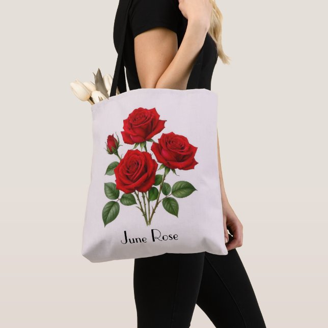 Juni-Rosen-Blumen (Von Nahem)