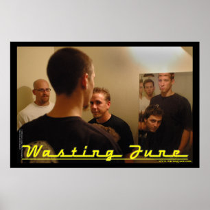 Juni vergeuden poster