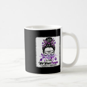 Juni Wir tragen lila Alzheimerheimers Bewusstseins Kaffeetasse