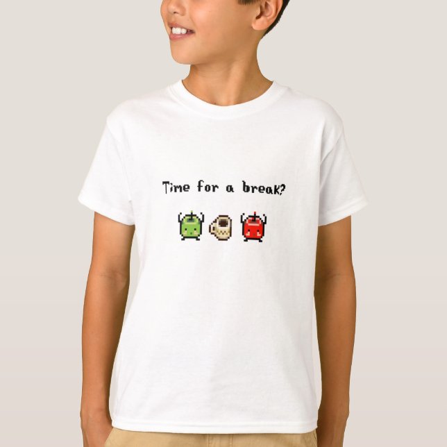 Junimo Tea Break Stardew Tal T-Shirt (Vorderseite)