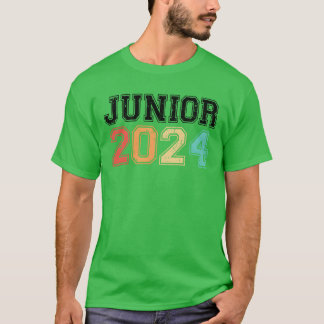 Junior 2024 Retro Vintage Geschenk T-Shirt