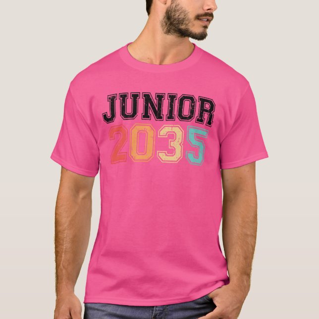 Junior 2035 Retro Vintage retro T-Shirt (Vorderseite)