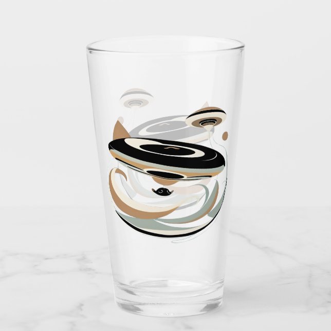 Junior Aquatics Glas Tumbler (Vorderseite)