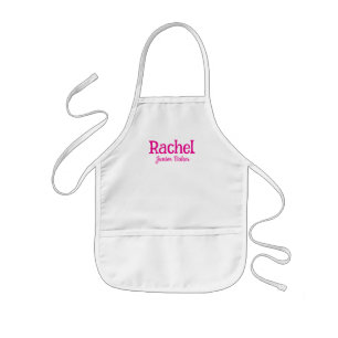 Junior-Bäckerin Hot Pink Mädchen Kinderschürze