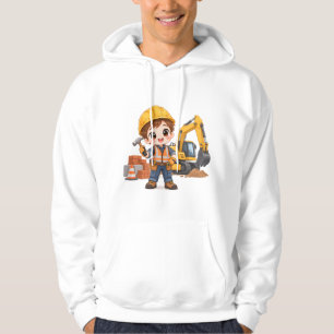 Junior-Bauarbeiter Hoodie