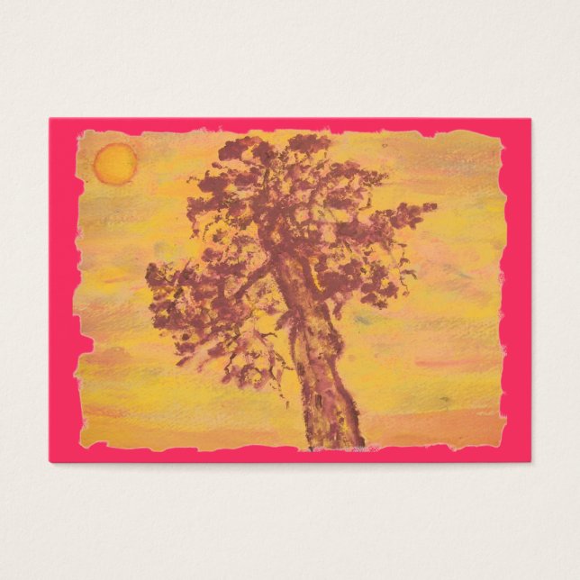 Junior-Baum-Sonnenuntergang (Vorderseite)