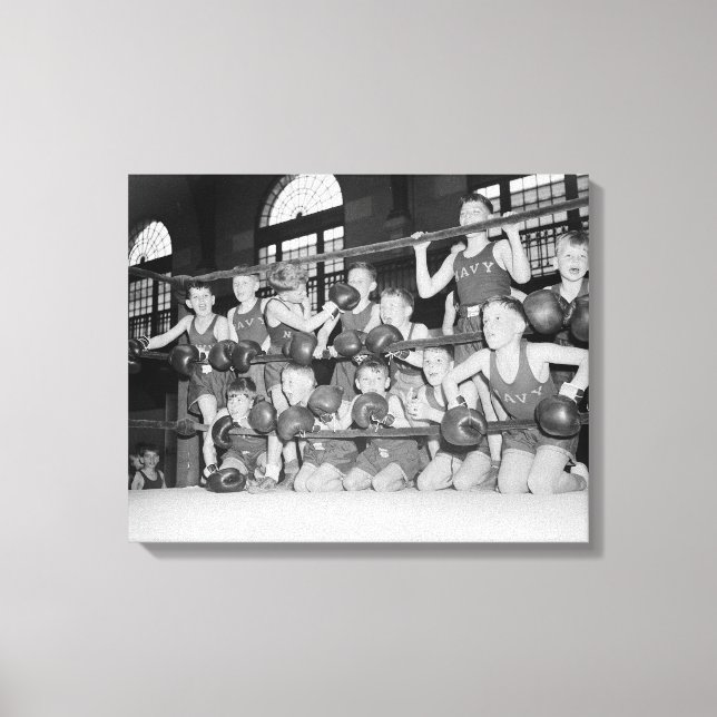 Junior-Boxen, 1939 Leinwanddruck (Vorderseite)