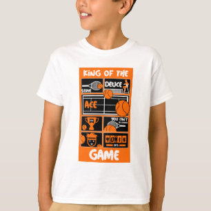 Junior Boys Tennis Player T-Shirt