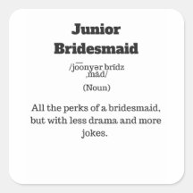 Junior Bridesmaid definiert