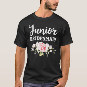 Junior Bridesmaid für Jr Bridesmaiers Girls Women T-Shirt