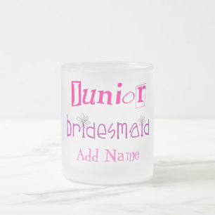 Junior Bridesmaid Mattglastasse