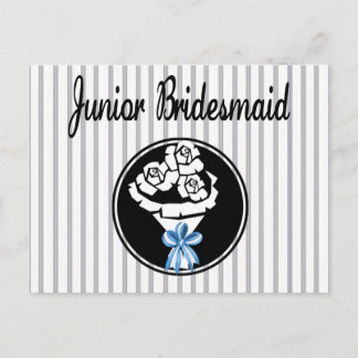 Junior Bridesmaid Postkarte