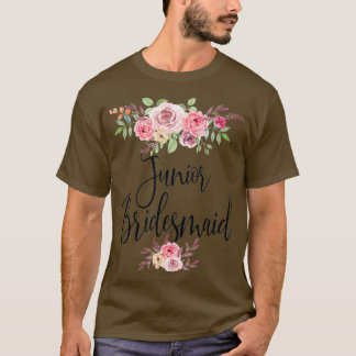 Junior Bridesmaid Wedding Brautparty T-Shirt