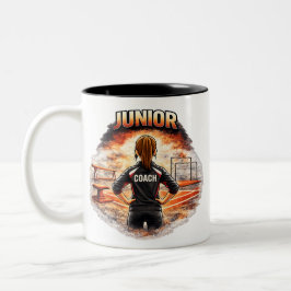 Junior Coach Mug - Gymnastics Gift Zweifarbige Tasse