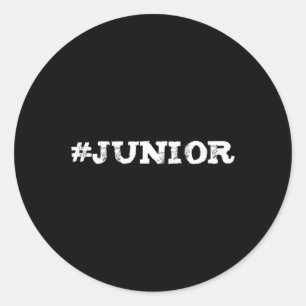 Junior Elfte Student oder Lehrer Trendy Gi Runder Aufkleber