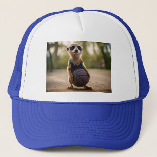 Junior-Erdmännchen-Basketballspieler, Truckerkappe