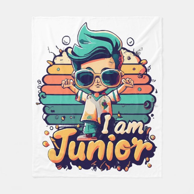 Junior Fleecedecke (Vorderseite)