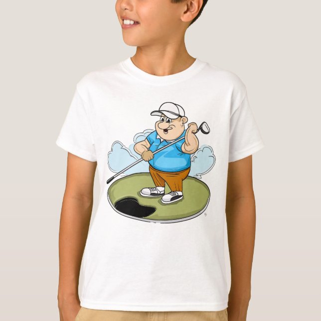 Junior Golf T - Shirt (Vorderseite)