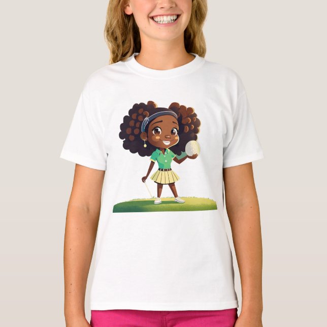 Junior Golf T - Shirt (Vorderseite)