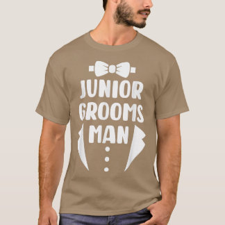Junior Grooms Man Wedding Party Ehe M T-Shirt