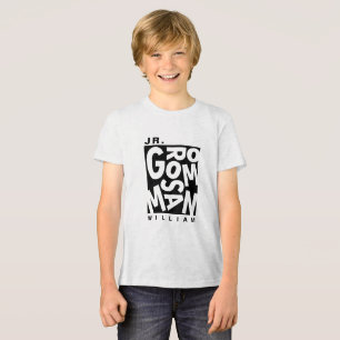 Junior Jr. Brautführer, Hochzeitsgesellschaft Tri-Blend Shirt