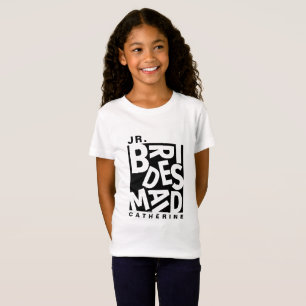 Junior Jr. Brautjungfer, Hochzeitsgesellschaft T-Shirt