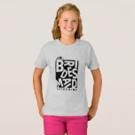 Junior Jr. Bridesmaid, Hochzeitsfeier T-Shirt<br><div class="desc">Moderne Hochzeit Junior Jr. Bridesmaid Shirt,  schwarze Typografie T - Shirt. Ein perfektes Geschenk für Ihre Hochzeitsfeier-Mitglieder.</div>