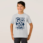 Junior Jr. Trauzeuge Wedding Party Crew T-Shirt<br><div class="desc">Moderne Hochzeit Junior Jr. Trauzeuge Shirt,  schwarze Typografie T - Shirt,  in marineblau Thema. Ein perfektes Geschenk für Ihre Hochzeitsfeier-Mitglieder.</div>
