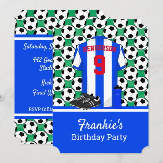 Junior-Jugendfußball-Veranstaltung BW Streifen Einladung