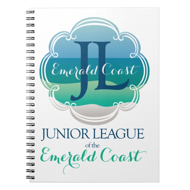Junior League of the Emerald Coast Notebook Notizblock (Vorderseite)