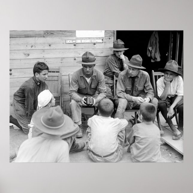 Junior Marines: 1919 Poster (Vorne)