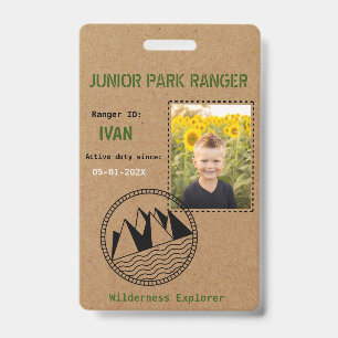 Junior Park Ranger Geburtstagsabzeichen Ausweis