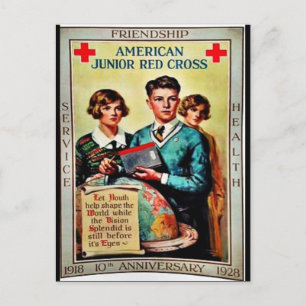 Junior Red Cross 5 Postkarte