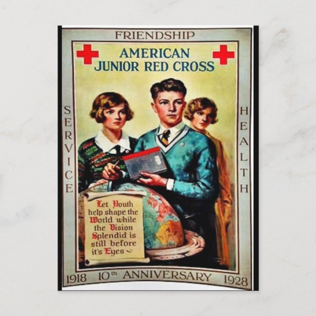 Junior Red Cross 5 Postkarte (Vorderseite)